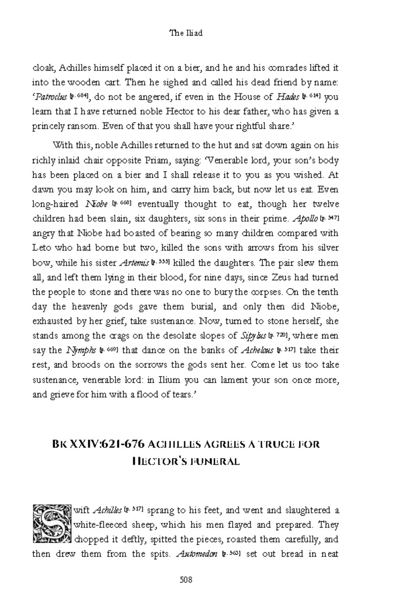 The Iliad - Page 502